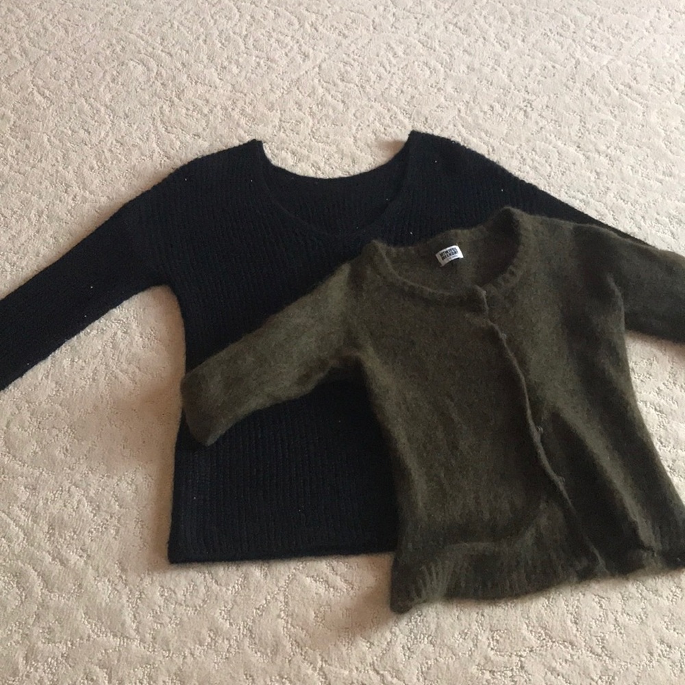 bundle of sweaters